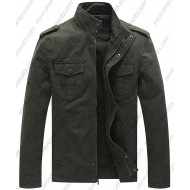 Men Fashion Military Slim Jacket