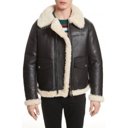 Warm Winter Genuine Shearling Men Jacket