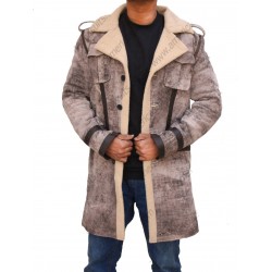Sheepskin Shearling Coat Mens