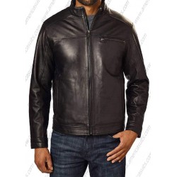 Mens Genuine New Zealand Lambskin Leather Jacket