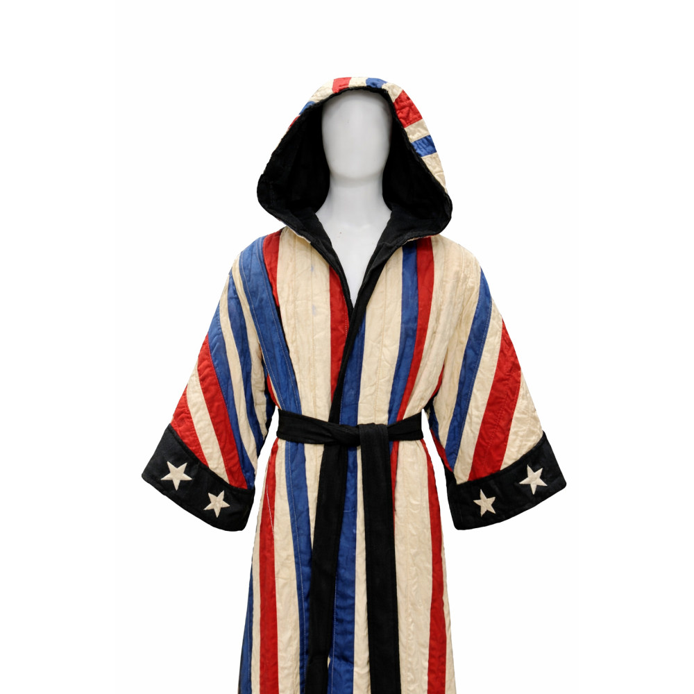 Michael B Jordan Creed 3 American Flag Boxing Cotton Robe