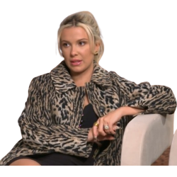 Millie Bobby Brown Leopard Print Jacket