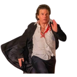 Mission Impossible The Final Reckoning Tom Cruise Black Coat