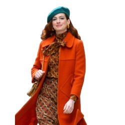 Modern Love Lexi Anne Hathaway Orange Coat Modern Love Lexi Anne Hathaway Orange Coat