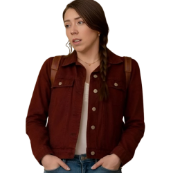 Murder in a Small Town Dakota Guppy Cotton Jacket