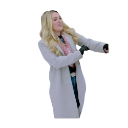 Natalie Hall A Wild West Christmas 2025 Wool Coat