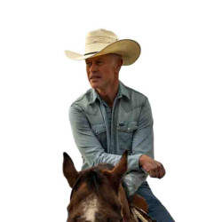 Neal McDonough The Last Rodeo Blue Jacket