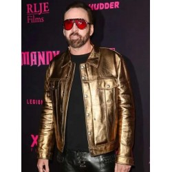Nicolas Cage Golden Jacket