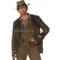 Nim's Island Gerard Butler Leather Jacket