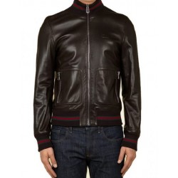 Not Afraid Eminem Black Leather Jacket