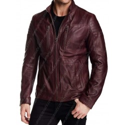 Oliver Red Aviator Cafe Racer Jacket