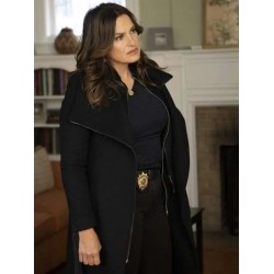 Olivia Benson Law and Order SVU S25 Black Coat