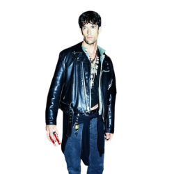 Paul Eddington Suede Leather Jacket