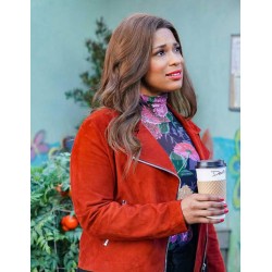 Poppy Banks Single Parents Suede Jacket