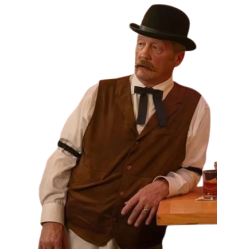 Randall McHolland Chicago Fire S14 Brown Vest