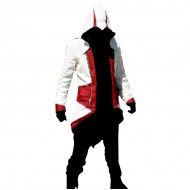 Red And White Ninja Assassin Creed Costume