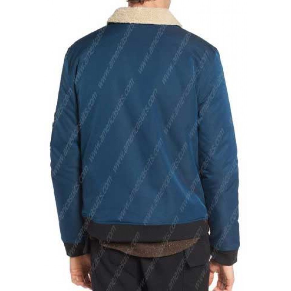 Rene Ramirez Blue Flight Jacket