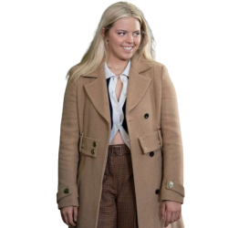 Renee Rapp The Sex Lives of College Girls S02 Leighton Camel Coat