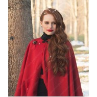 Riverdale Cheryl Blossom Red Wool Coat
