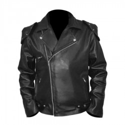 Rockatansky Mad Max Black Leather Jacket