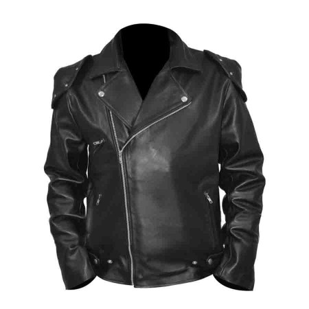 Rockatansky Mad Max Black Leather Jacket
