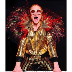 Rocketman Taron Egerton Faux Jacket
