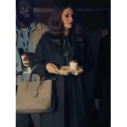 Romola Garai Scoop Black Trench Coat