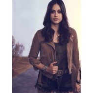 Roswell New Mexico Liz Ortecho Brown Suede Jacket
