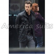 Ryan Reynolds Nick Walker Replica R.I.P.D leather jacket For Men