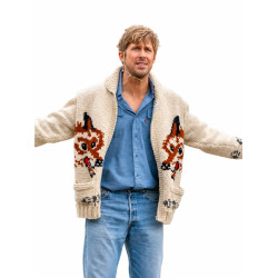 Ryan Gosling Project Hail Mary Wolf Cardigan Sweater