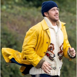 Ryan Gosling Project Hail Mary Yellow Leather Coat