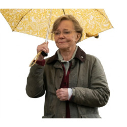 Sally Field Remarkably Bright Creatures Green Cotton Jacket