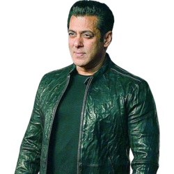 Salman Khan Black Wrinkled Jacket