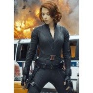 Scarlett Johansson Black Widow Movie Jacket