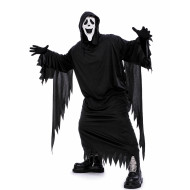 Scary Movie 6 Ghost Face Black Hooded Costume