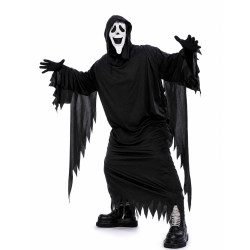 Scary Movie 6 Ghost Face Black Hooded Costume