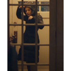 Scenes from a Marriage Mira Black Coat