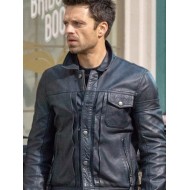 Sebastian Stan The Falcon And The Winter Soldier Leather Jacket