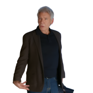 Shrinking Harrison Ford Brown Blazer