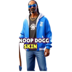 Snoop Dogg Fortnite Skin Sky Blue Jacket