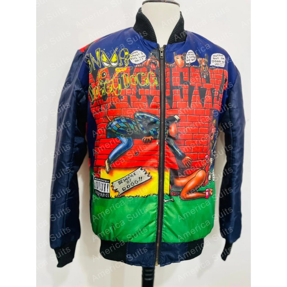 Snoop Dogg レザー ジャケット SNOOP DOGG CLOTHING COMPANY - RARE LEATHER JACKET 2XL