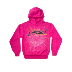 Sp5der P*nk Hoodie