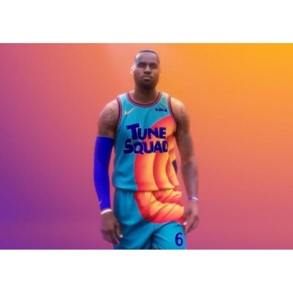 Unbranded Space Jam New Legacy Tune Squad LeBron James #9 Jersey