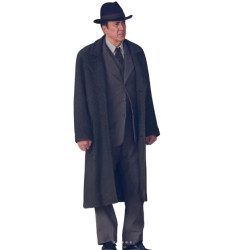 Spider Noir Nicolas Cage Long Wool Overcoat