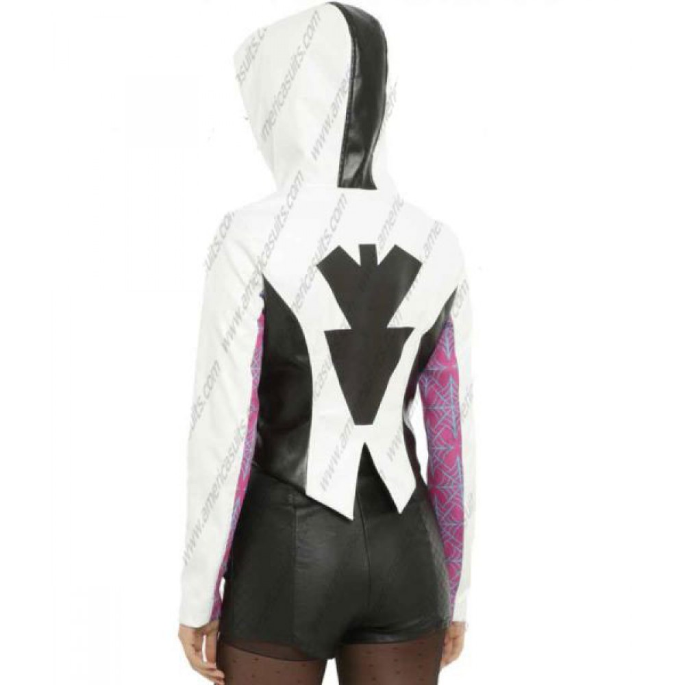 Spiderman Into The Spider Verse Gwen Stacy Jacket
