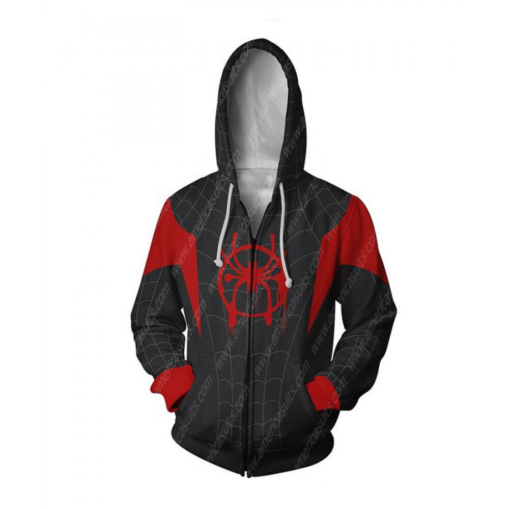 Spiderman Into The Spider Verse Miles Morales Jacket