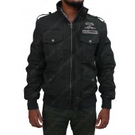 Stand Collar Military Jacket Coat