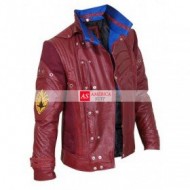Star Lord Guardians of the Galaxy leather jacket 