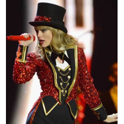 Taylor Swift The Red Tour Sequin Tail Coat