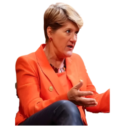 The Celebrity Traitors S01 Clare Balding Blazer